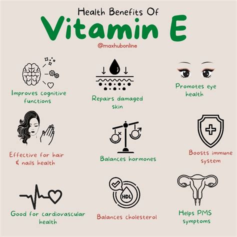 Health Benefits Of Vitamin E at Alison Mclemore blog