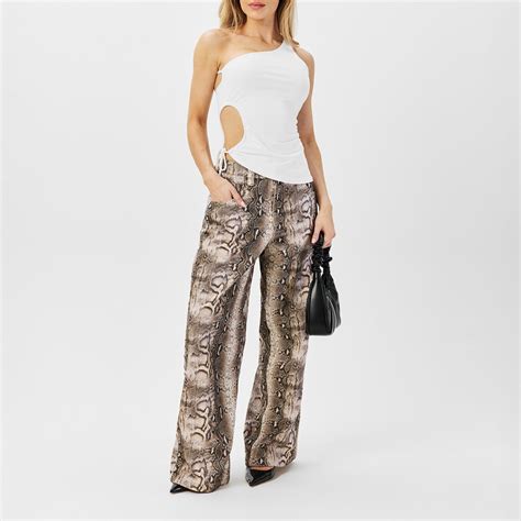 Missy Empire | ME Asymmetric Cut Out Top Womens | Off Shoulder Tops ...