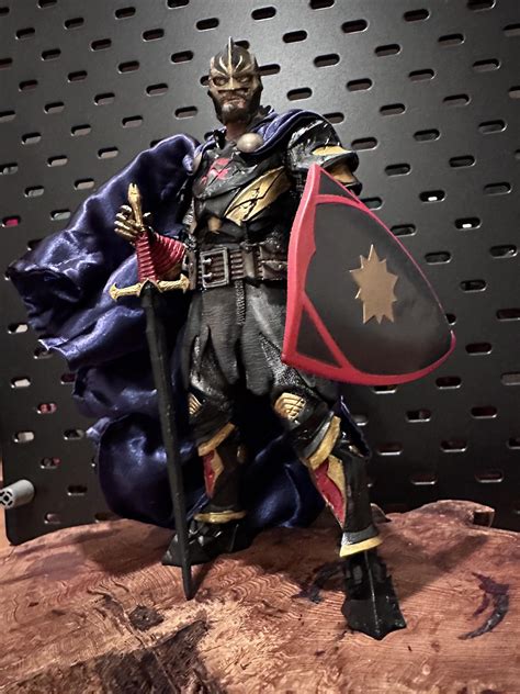 L&A’s Customs - WIP NEW -Marvel custom Black Knight created using DC ...