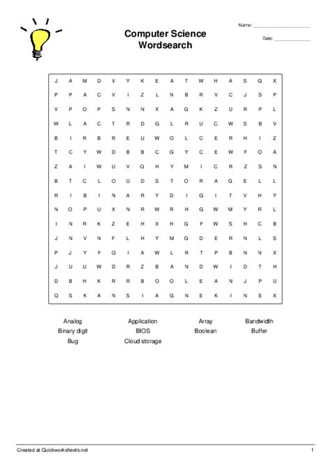 Computer Worksheet 的图像结果