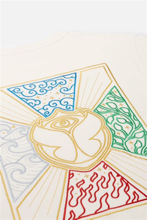 Unity Flag Color T-Shirt Offwhite - Tomorrowland Store