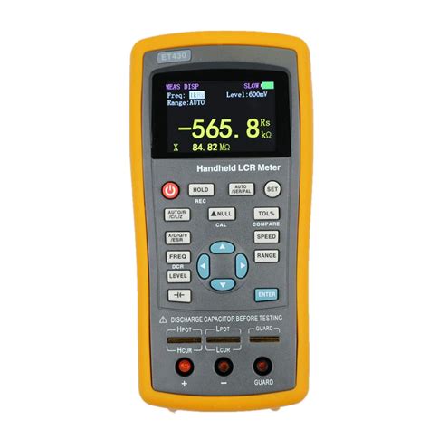 Buy East Tester ET430 Handheld Digital LCR Meter Portable Capacitance ...