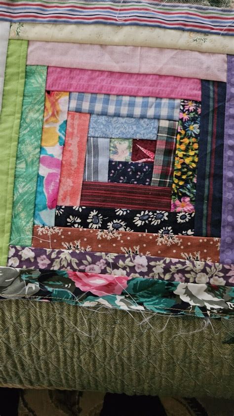 Image result for Log Cabin Quilt Block Pattern 12