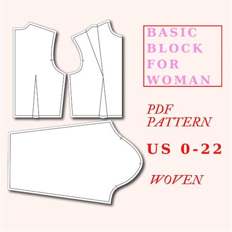 Image result for Sewing Bodice Block