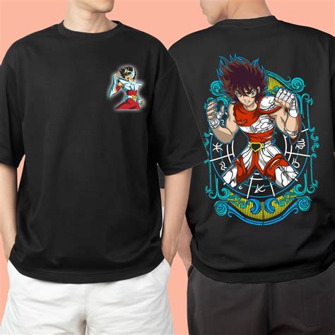 Saint Seiya Knights of The Zodiac Anime Oversize T Shirt Buy Online ...
