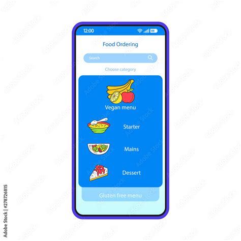 Simple Food Menu Phone App Visual Basic 的图像结果