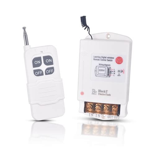 Blackt Electrotech BT16R11 220V RF Remote Switch - Long Range 32 Amps ...