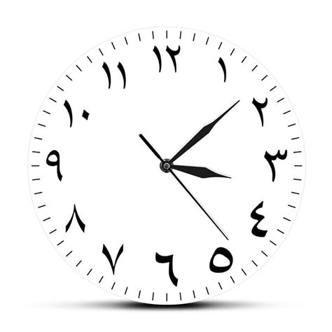 Image result for Arabic Clock Numbers