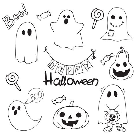 Halloween Easy Drawings at Bill Voigt blog