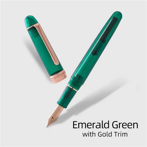 Natami Inception Flight of Time Fountain Pen Emerald Green - Fine – The ...