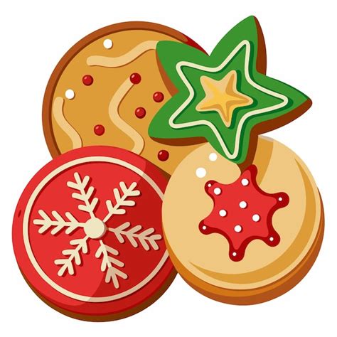 Christmas Sugar Cookies Clipart