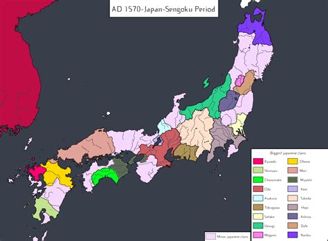 Sengoku Jidai Map