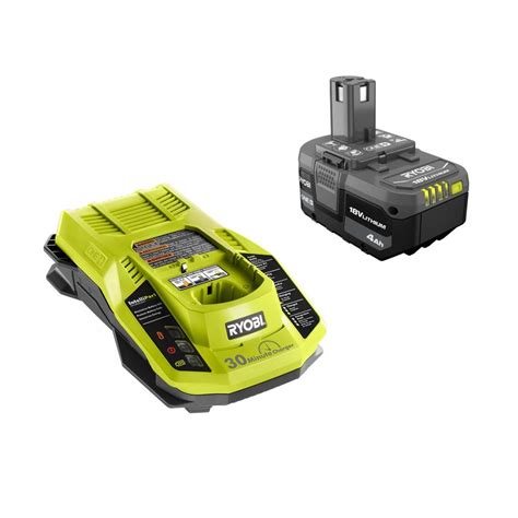 RYOBI 18V ONE+ Lithium Power Tools, Rechargeable Battery and Charger ...