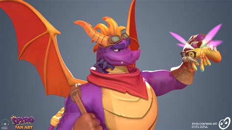 Ryan Chapman - Adult Spyro Fan Art