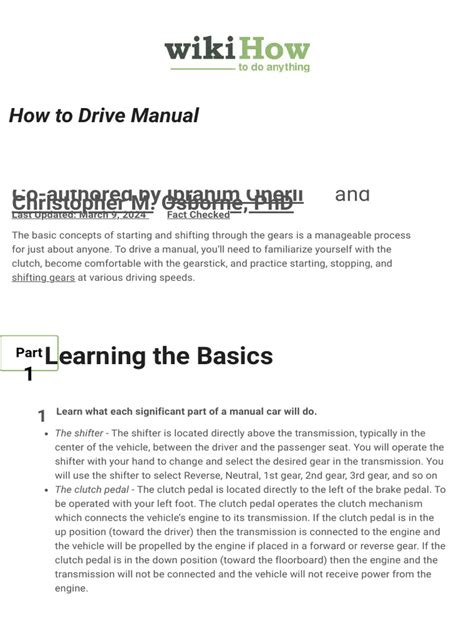 Manual Driving Tips 的图像结果