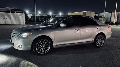 Toyota Camry (XV40) 2.4 бензиновый 2010 | 2.4/167 5AT R4 Silver на DRIVE2