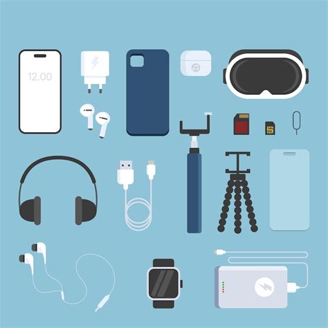 Phone accessories png Vectors - Download Free High-Quality Vectors from ...