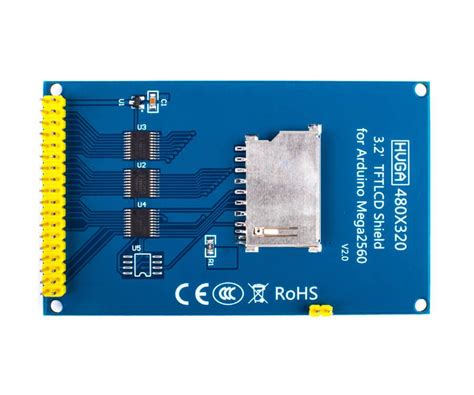 How to Test 3.2 TFT LCD Shield 的图像结果