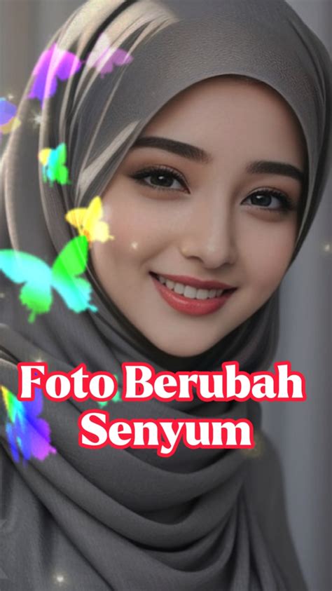 Foto Senyum - contoh video - template CapCut