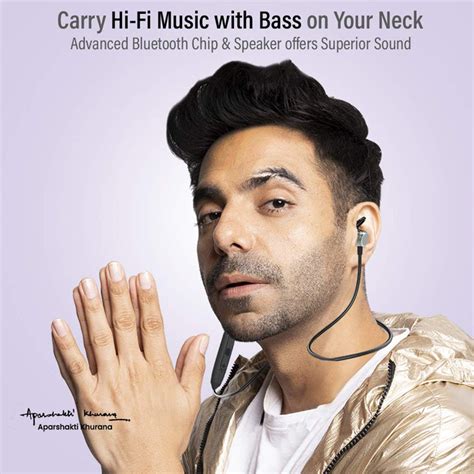 pTron Avento Plus Bluetooth 5.0 Magnetic Stereo Headphones for All Sma ...