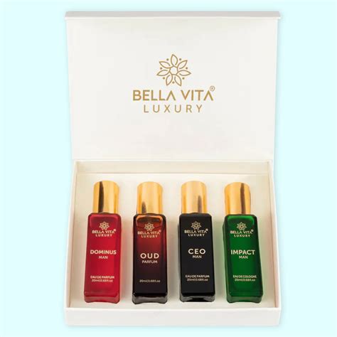 Luxury Perfume Gift Set for Men | Bella Vita Organic | The Zappy Box