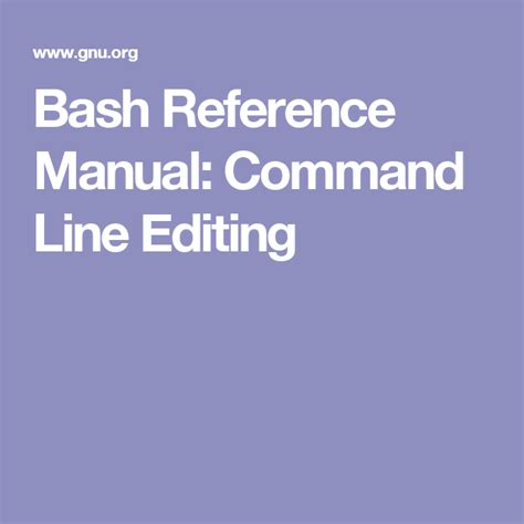 Image result for Command Line Editing in Shells