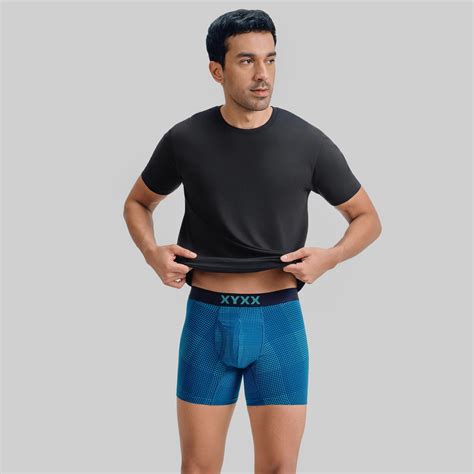 Quad Cotton Boxer Briefs - Aqua Green – XYXX Apparels