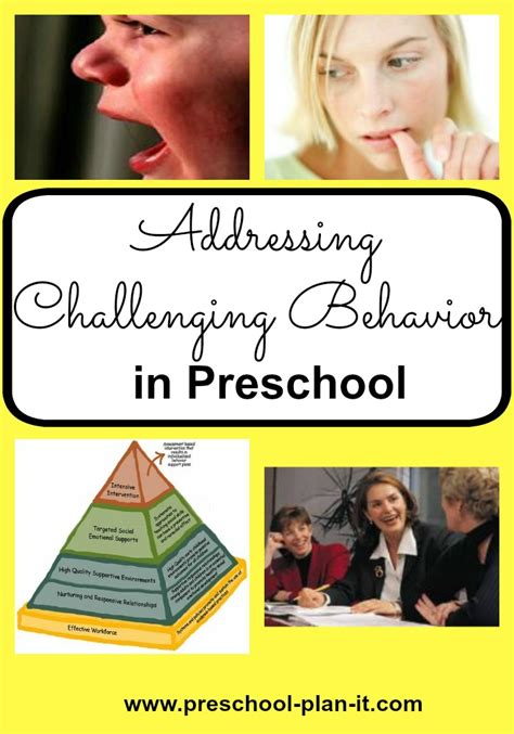 Image result for Challenging Behavior Example in Preschool