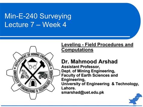Leveling Procedures 的图像结果