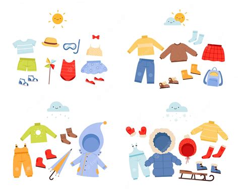 clothes weathers #3466589 | Clipart Library