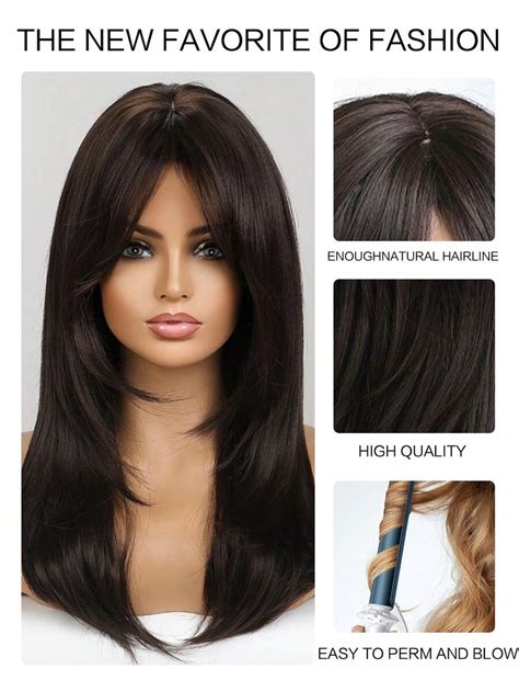 18 Inch Butterfly Haircut Omber Long Straight Layered Hair Wigs ...