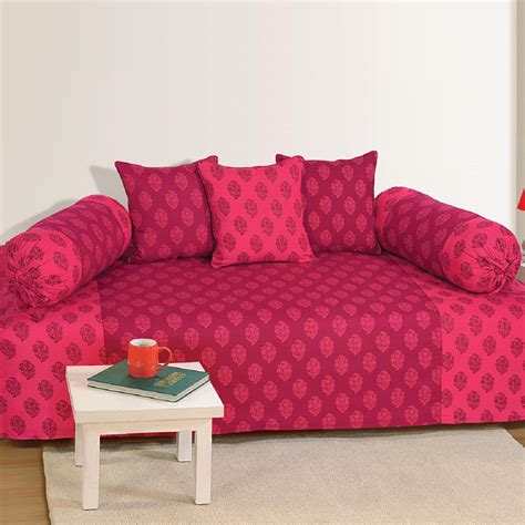 Buy SWAYAM Printed 6-Pc. Diwan Set - 152 x 228 cm from Swayam at just ...