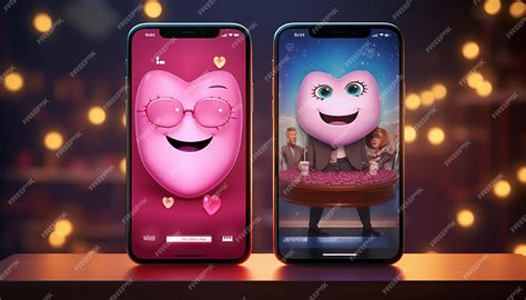 Premium Photo | Two smartphones side by side screens displaying ...