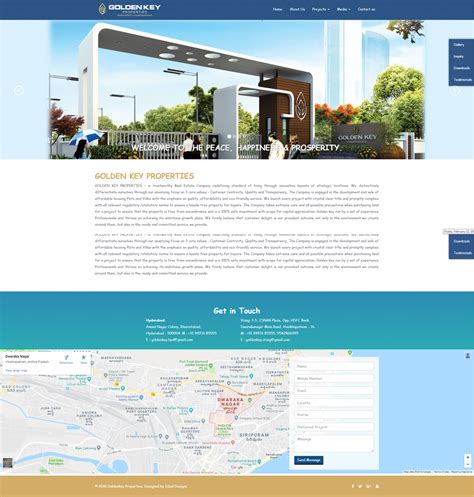 Golden Key Properties – Real estate Company Branding | Ideal Branding ...