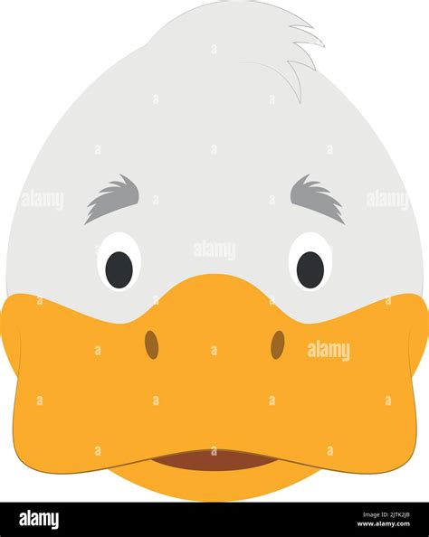 Duck Face Selfie Cartoon