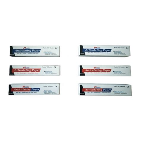 Articulating Paper – 40µ Microns Maarc - Dentalmart