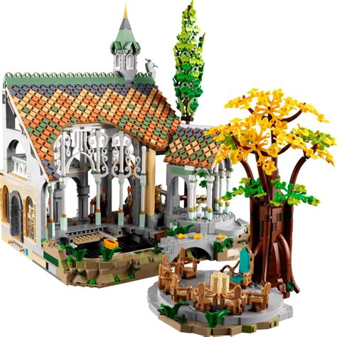 Lego 10316 Icons The Lord Of The Rings: Rivendell - 6167 Pieces | Buy ...
