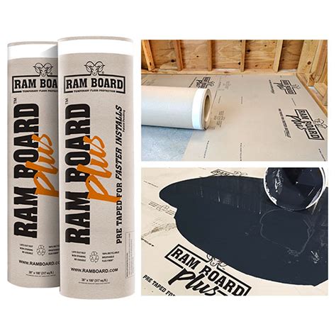Ramboard 29.4m² Temporary Floor Protection Surface Protect Plus Pre ...