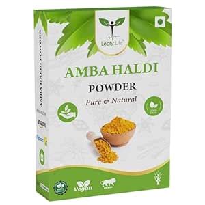 Leafy Life Amba Haldi Powder - The Golden Spice for Wellness and ...