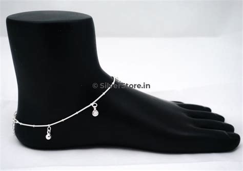 Pure silver Anklet - 925 silver – SilverStore.in