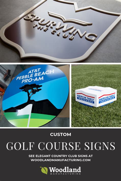 Image result for Custom Golf Course Signs