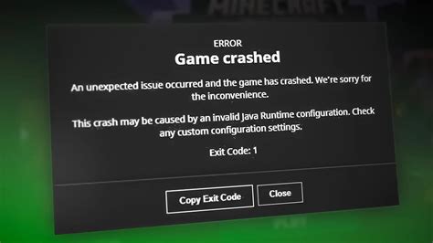 Why My Game Crash in Minecraft Java 2021 的图像结果