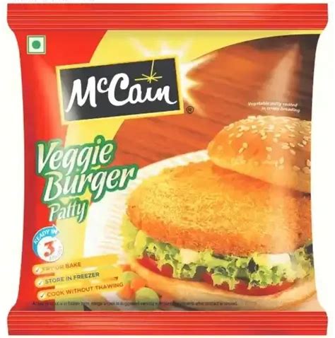 Mccain Veggie Burger Patty - 360gm