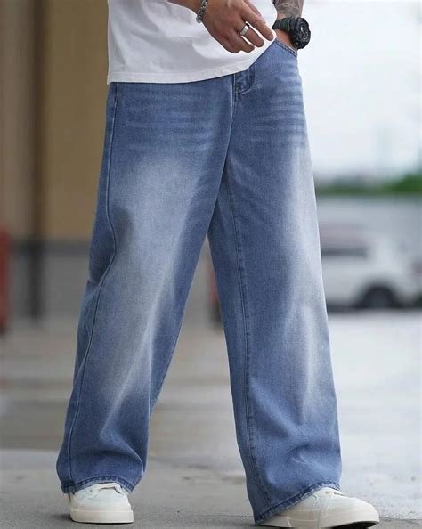 Men Baggy Mid-Rise Jeans – Wayshow