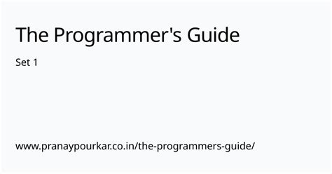 Image result for A Programmers Table Set