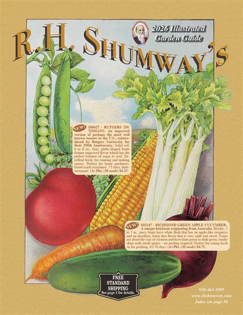 Spring 2026 Vermont Bean Seed Catalog, : R.H. Shumway's Company