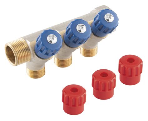 3/4” x 1/2” szaniter osztó-gyűjtő