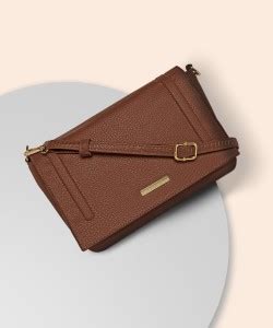 Caprese Brown Sling Bag Kristin Sling Large Brown - Price in India ...