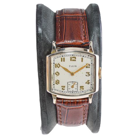 Vintage Elgin Cushion-Shaped Watch, 1929 For Sale at 1stDibs | elgin ...