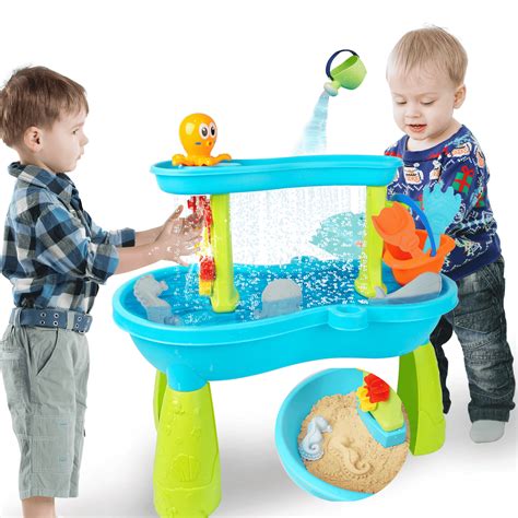 Toy Choi's Sand Water Table for Toddlers, Kid Water Table Toys, Kids ...